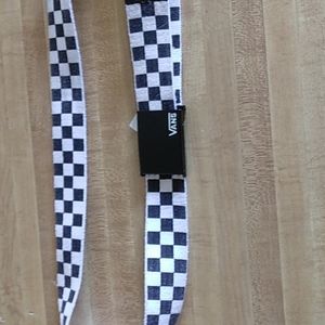 Xl mens Vans checked belt
